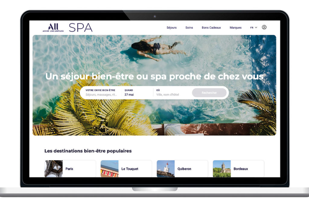 spa.accor.com La nouvelle plateforme de réservation Wellness d’Accor