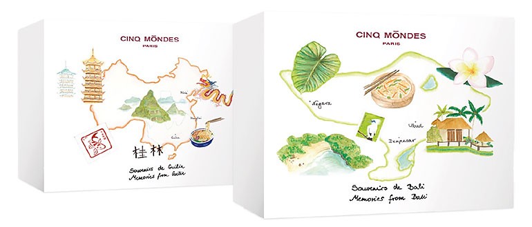 cinq mondes devoile coffrets carnets de voyage 2