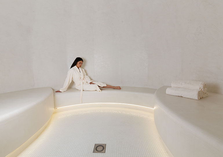 Oia Spa Fontainebleu, hammam 