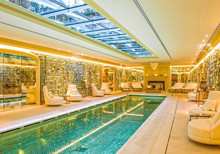 wellness rosewood piscine