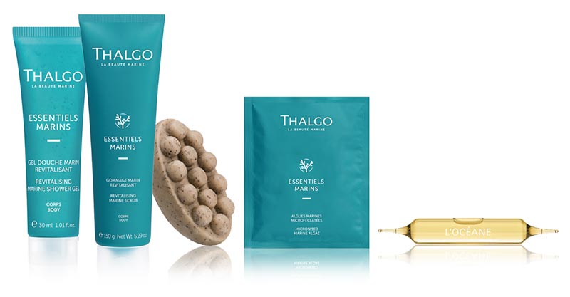 Inspirée des soins professionnels développés pour la thalassothérapie, concentrés en minéraux et en oligo-éléments biocompatibles revitalisants, la gamme retail Essentiels Marins, constituée de 5 références, permet de profiter chaque jour des bienfaits fortifiants et reminéralisants d’un bain de mer, en version Spa Marin At Home. De 12,90 € à 37,90 €