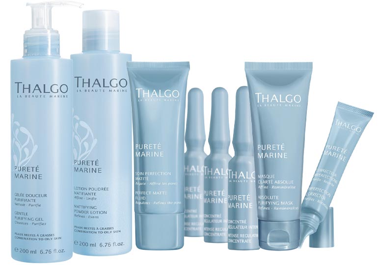 La gamme visage Pureté Marine de Thalgo, pour un automne libéré des imperfections