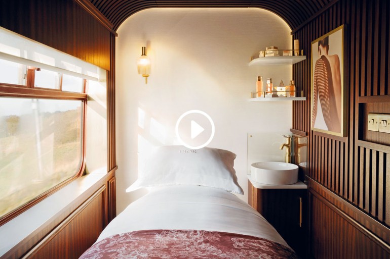 Dior Spa Royal Scotsman, escapade Wellness dans le plus mythique train écossais