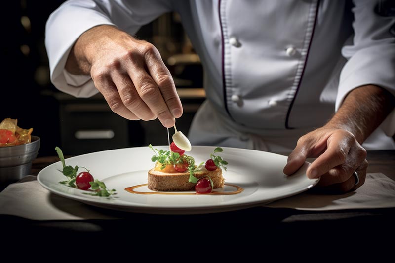 « La gastronomie française évolue toute en finesse pour répondre aux besoins des consommateurs en quête d’une cuisine innovante et saine pour leur santé. » Charlène Santerre Consultant in marketing, commercial and digital strategies