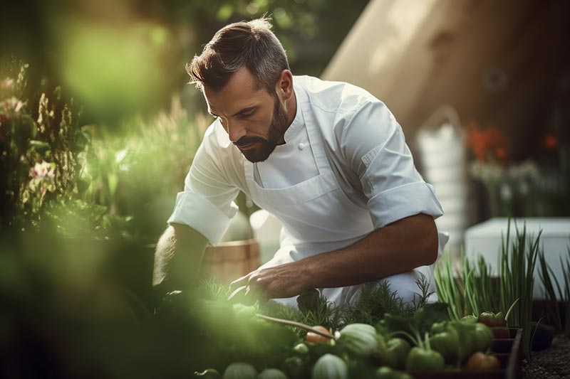 « Un potager, des labels environnementaux et le sourcing, ont un impact positif sur l’image de l’établissement. » Marie-Sophie Bédikian Nutritionniste experte en nutrition holistique healthy