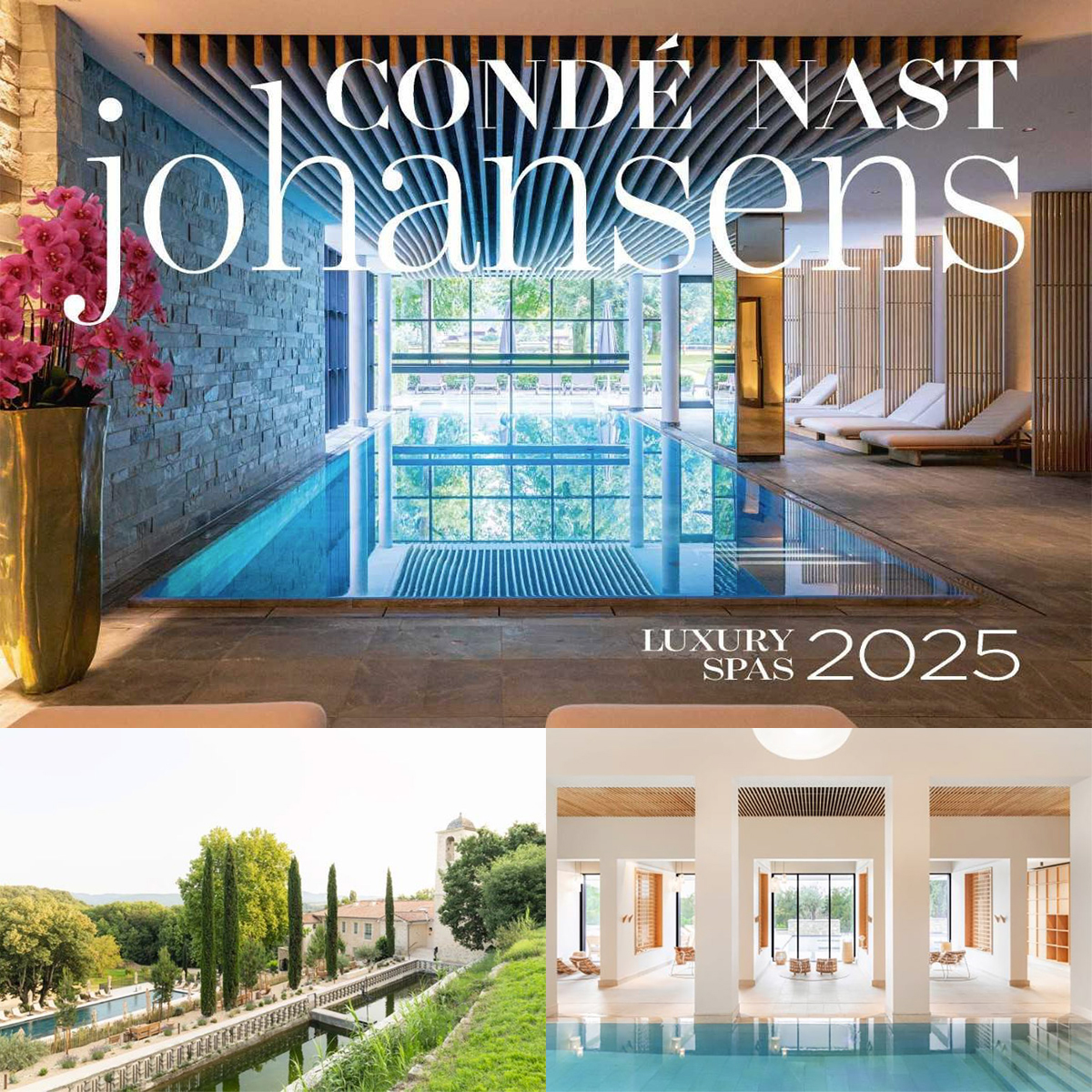 Condé Nast Johansens enrichit son offre d’excellence avec le Guide des Luxury Spas 2025