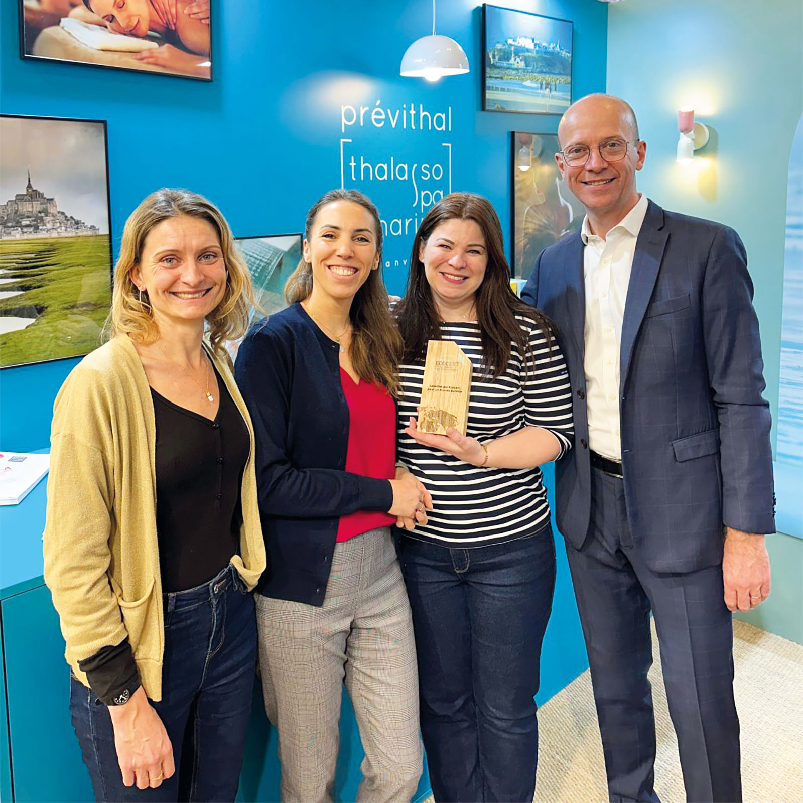 Prévithal à Granville, la première thalasso labellisée « Établissement Bien-Être Durable » par le Groupe ECOCERT