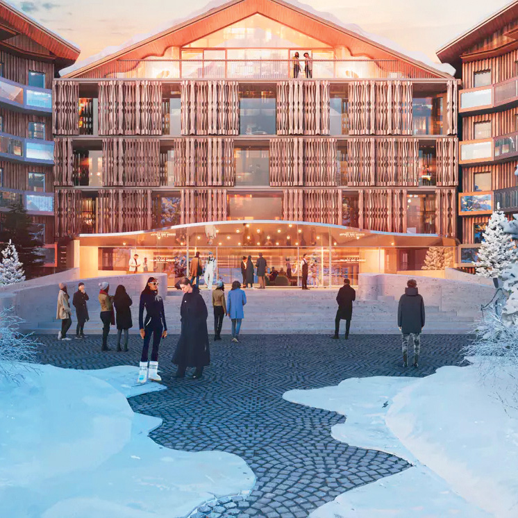Monte-Carlo SBM dévoile le nom de son futur projet hôtelier à Courchevel 1850