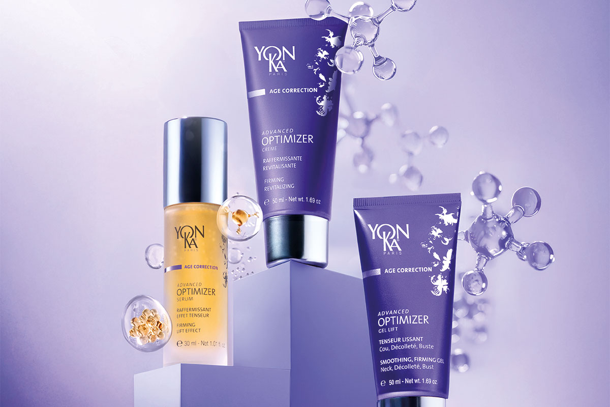 La gamme Advanced Optimizer réunit un sérum, une crème et un gel lift pour le cou, le décolleté et le buste.