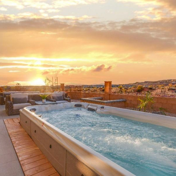 Jacuzzi® perfectionne le système de nage de ses collections poweractive et powerpro