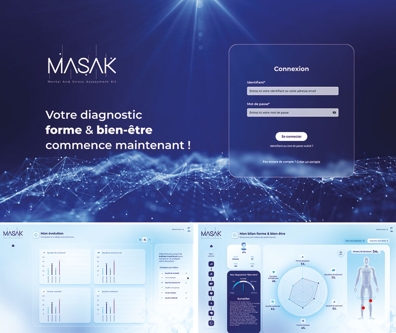 Les cures Équilibre Thalavie proposent de vivre la thalassothérapie autrement avec un parcours de soins inédits qui débute avec un test d’évaluation MASAK en début de cure. La lecture de ce bilan permettra soit de confirmer le choix initial de la cure ou de réorienter le curiste vers celle qui correspond le mieux aux résultats de son bilan « forme et bien-être ».