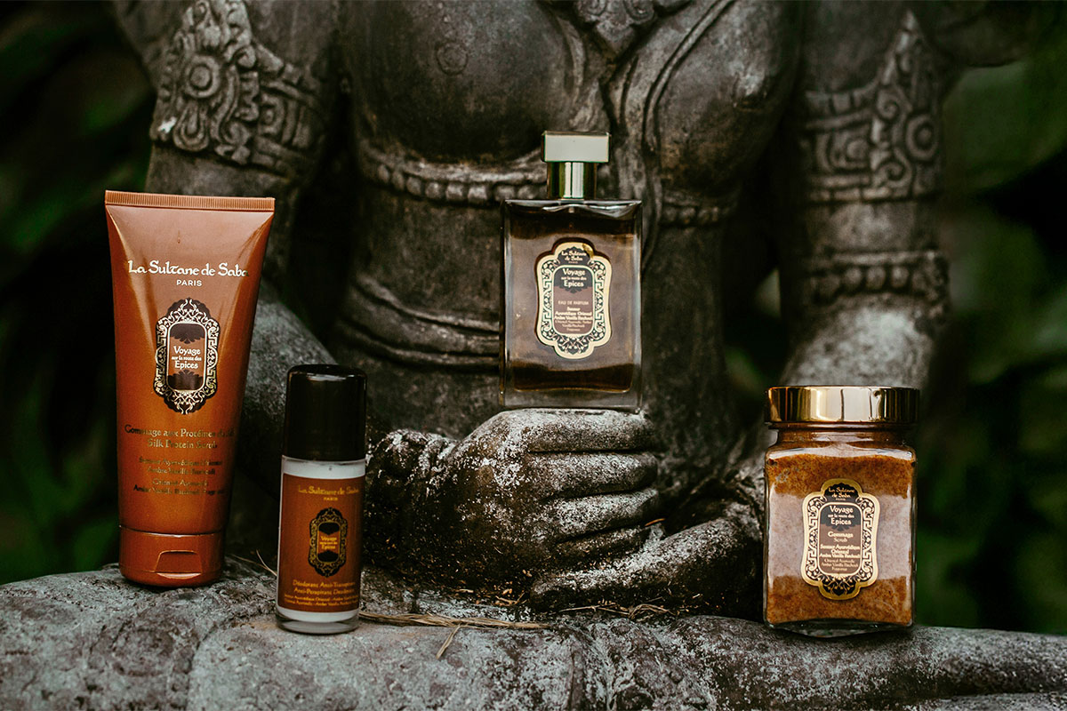 Voyage sur la Route des Épices senteur Ayurvédique Oriental Ambre Vanille Patchouli par La Sultane de Saba
