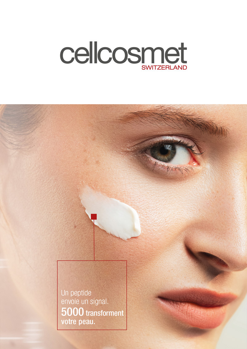 Cellcosmet, marque suisse pionnière de la cosmétique cellulaire, est animée par une recherche continue au service de la qualité de la peau.