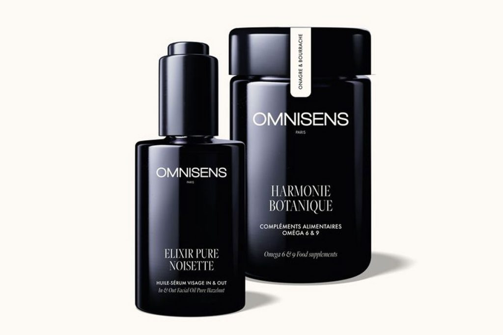 La ligne Pure d’Omnisens proposera plusieurs produits de soin « in » et « out », comme l’huile-sérum à la noisette : un concentré d’oméga-6 et d’oméga-9 pour nourrir la peau en profondeur et rayonner naturellement – de l’intérieur comme de l’extérieur.