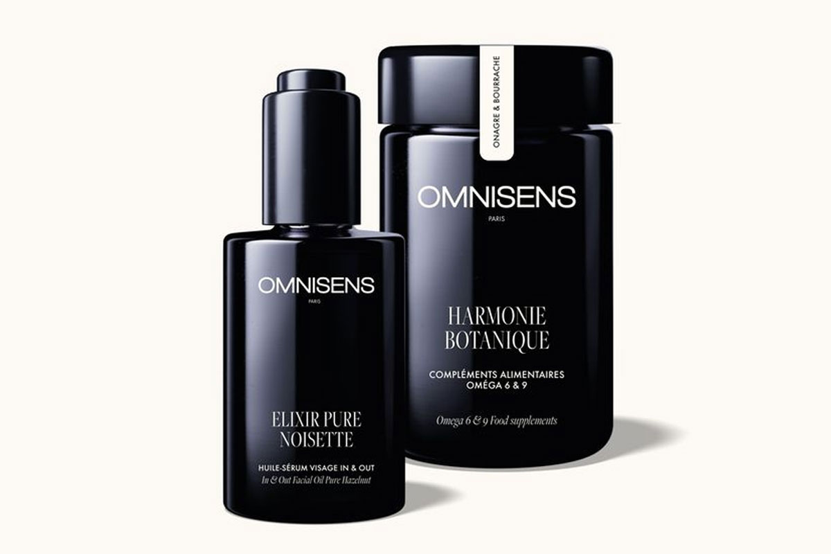 La ligne Pure d’Omnisens proposera plusieurs produits de soin « in » et « out », comme l’huile-sérum à la noisette : un concentré d’oméga-6 et d’oméga-9 pour nourrir la peau en profondeur et rayonner naturellement – de l’intérieur comme de l’extérieur.