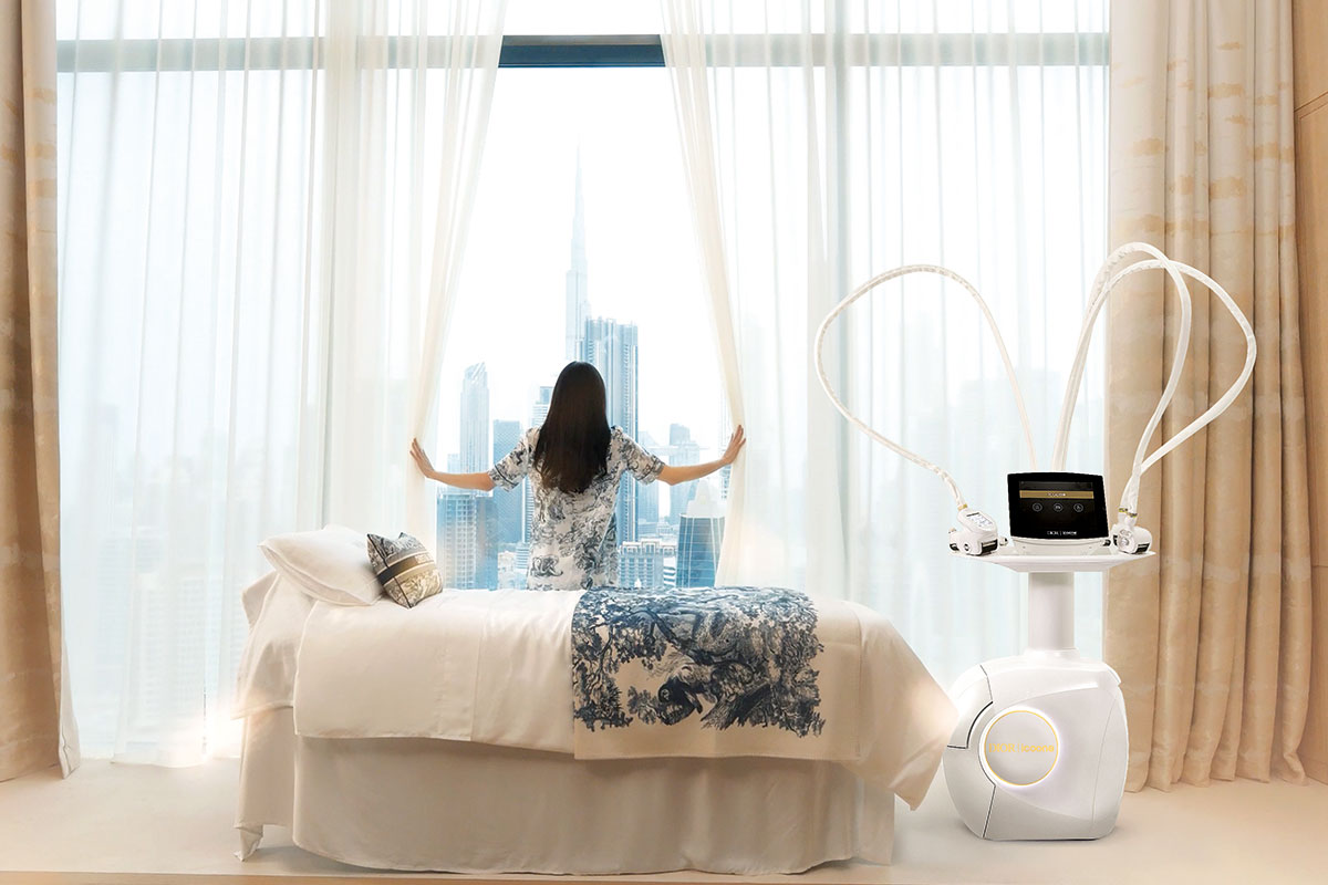 L’appareil icoone® Beauty séduit la clientèle exigeante des Dior Spas