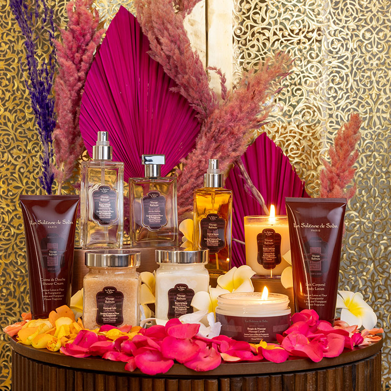 Voyage Balinais La Sultane de Saba - Lotus & Fleur de Frangipanier