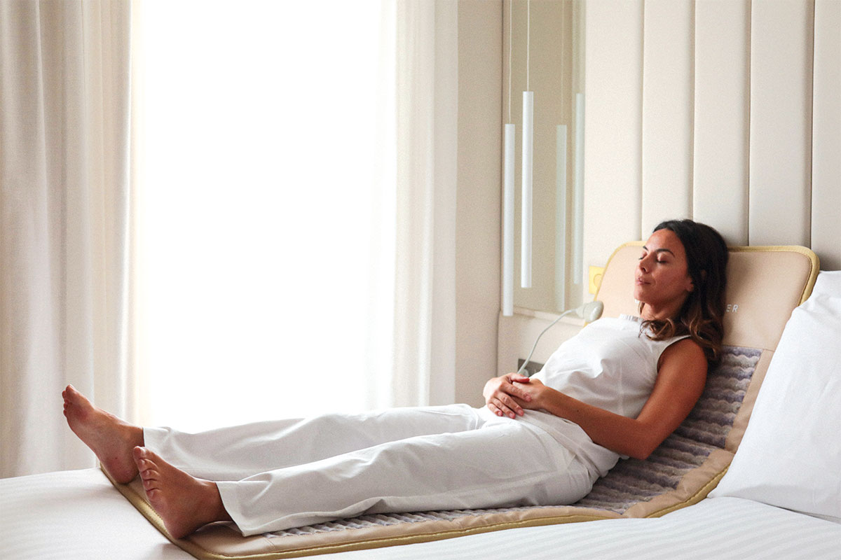 Le Power Mat de Charlotte Muller pourrait bientôt rejoindre d’autres adresses Four Seasons… © Andrane de Barry