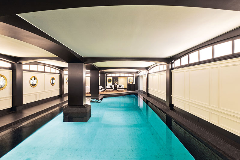 Le Spa Decorté propose des abonnements annuels offrant un accès privilégié à ses installations haut de gamme et à ses prestations de soin. © P.Messina