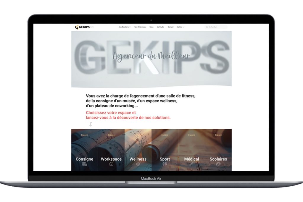 Le site web de Gekips s’est refait une beauté