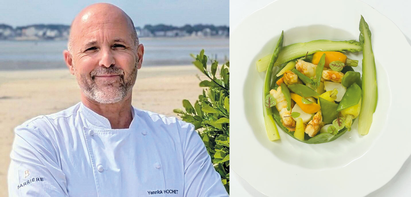 Aux côtés de Stéphanie Janvier-Michel, le chef Yannick Hochet réconcilie exigence nutritionnelle et plaisir gastronomique. Produits de saison, équilibre des apports et qualité nutritionnelle nourrissent sa réflexion sans jamais prendre le pas sur le goût.