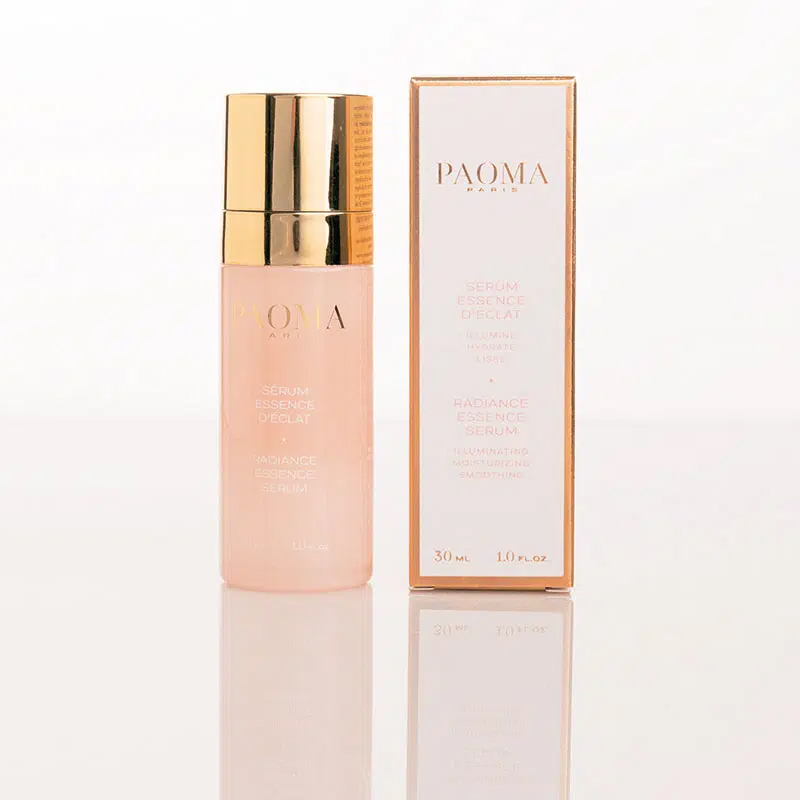 Sérum Essence d’Éclat par Paoma, un sérum bio à 99,9 % d’origine naturelle pour réveiller l’éclat des peaux ternes