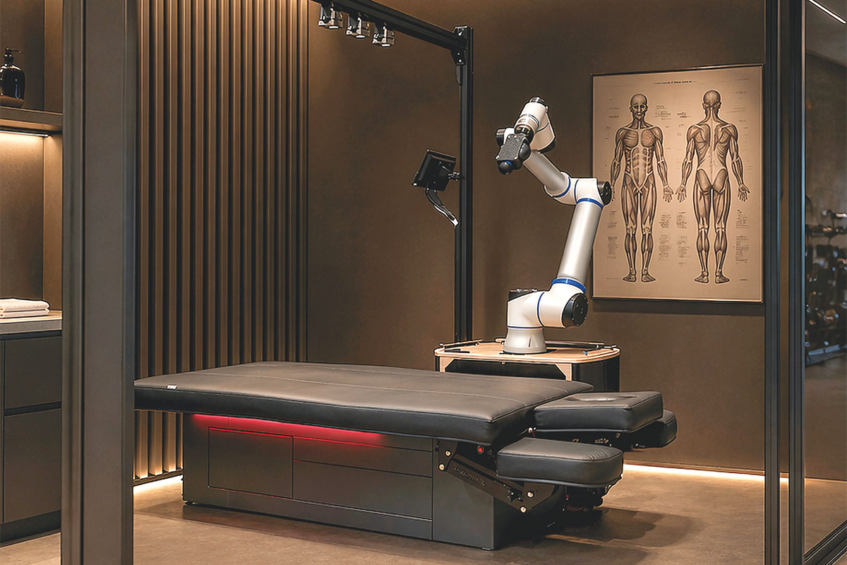 Gharieni lance Cobotics Innovations le premier cobot full-body du Wellness