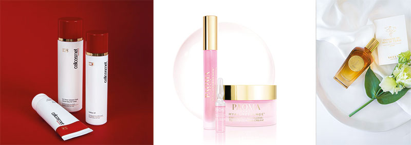 Au Spa, Volupté, fragrance signature imaginée par la parfumeuse Sonia Godet autour de la tubéreuse méditerranéenne, célèbre l’art sensoriel du soin. PAOMA déploie une approche holistique inspirée du facialisme, tandis que CELLCOSMET apporte son expertise suisse en cosmétique cellulaire haute performance.
