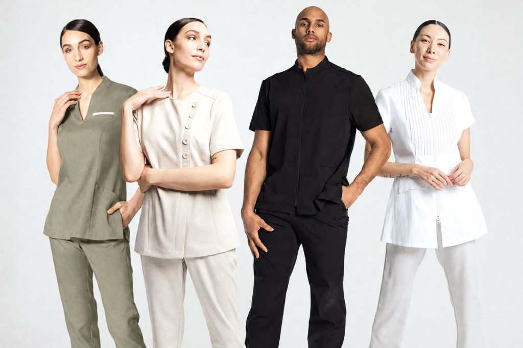 pbi dévoile une offre d’uniformes pour les Spas hôteliers de luxe