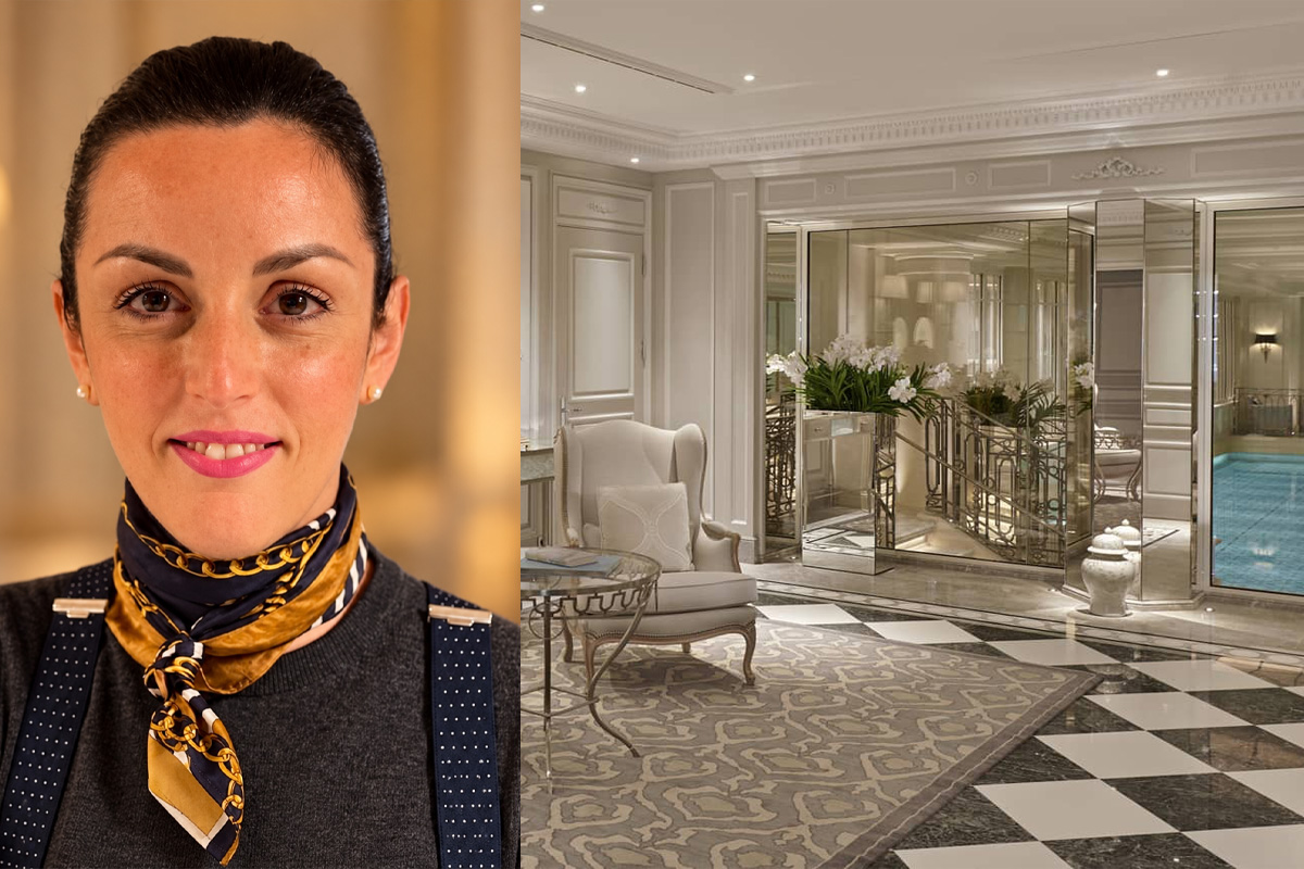 Angela Biscardi, responsable du Spa du Four Seasons Hotel George V